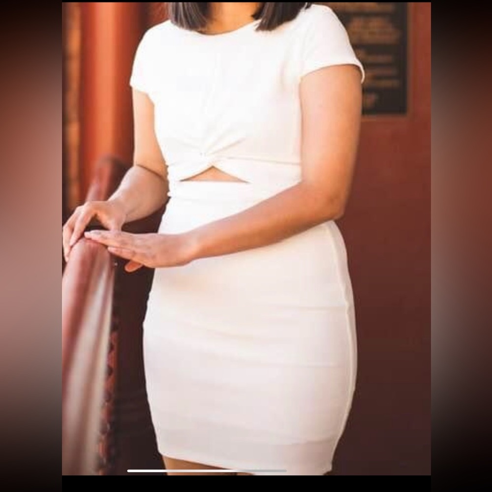 Cream Dress